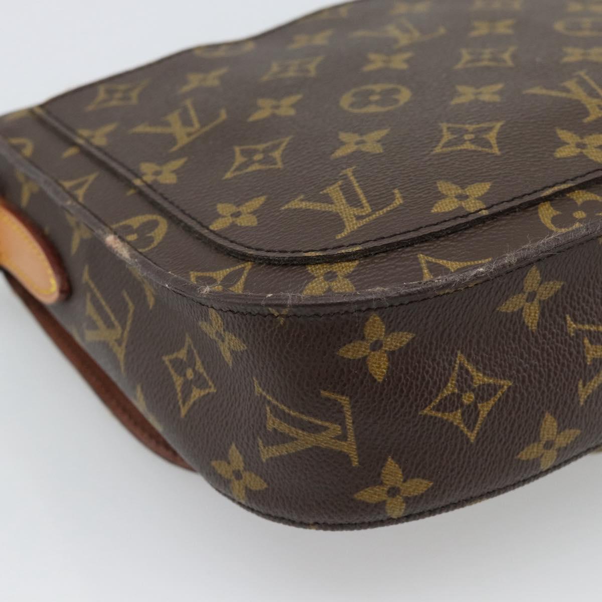LOUIS VUITTON Monogram Saint Cloud GM Shoulder Bag M51242 LV Auth ep15150
