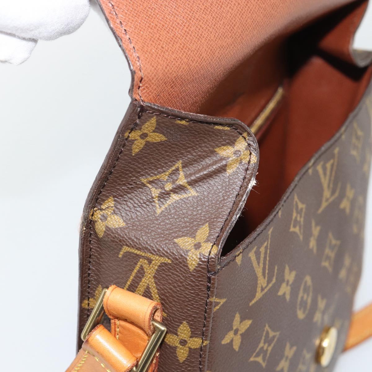 LOUIS VUITTON Monogram Saint Cloud GM Shoulder Bag M51242 LV Auth ep15150