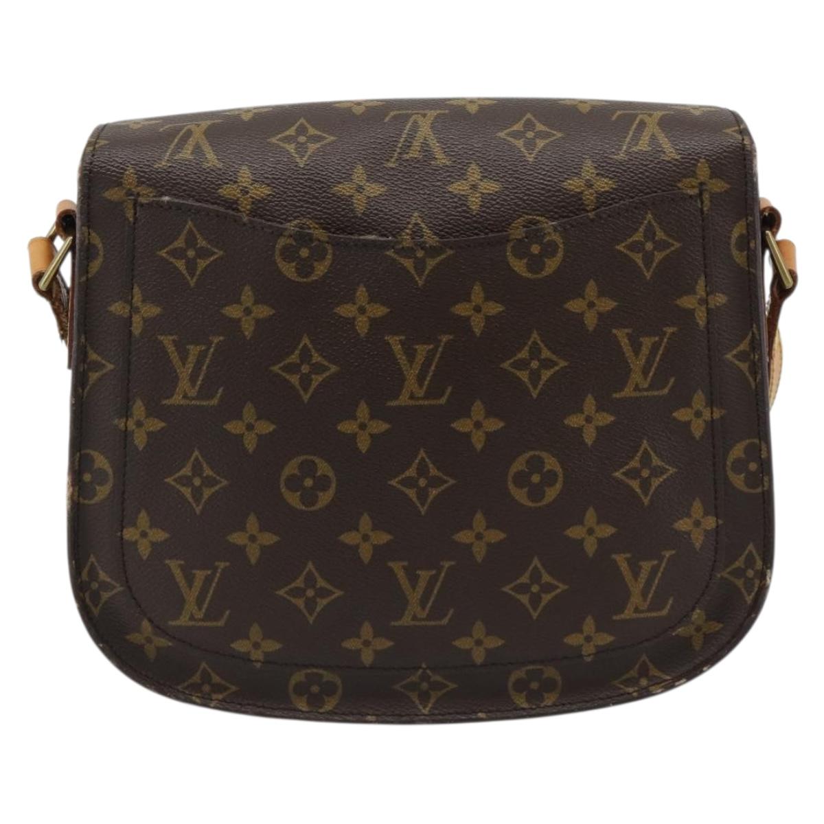 LOUIS VUITTON Monogram Saint Cloud GM Shoulder Bag M51242 LV Auth ep15150