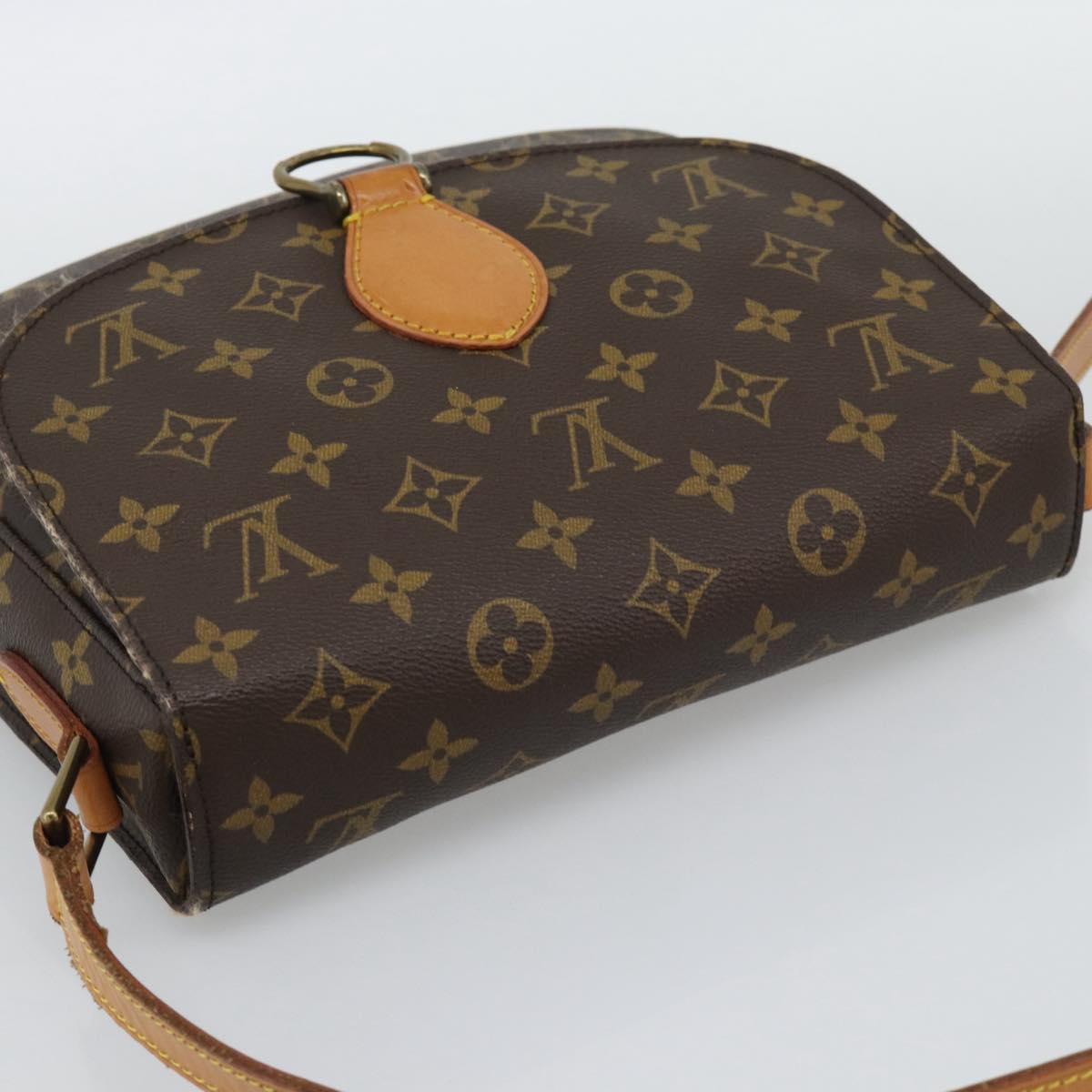 LOUIS VUITTON Monogram Saint Cloud GM Shoulder Bag M51242 LV Auth ep15150