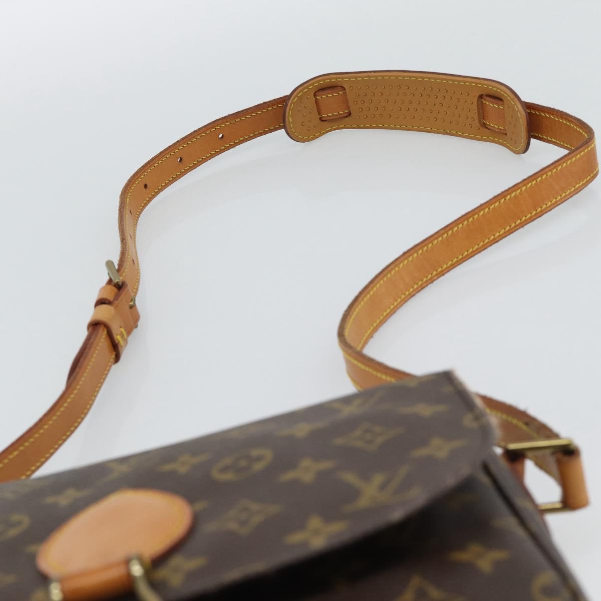 LOUIS VUITTON Monogram Saint Cloud GM Shoulder Bag M51242 LV Auth ep15150