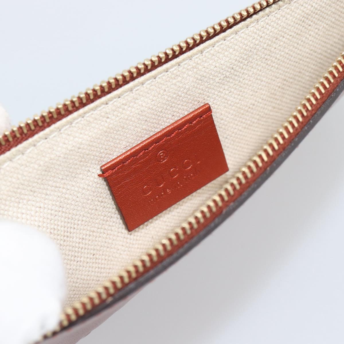 GUCCI GG Canvas Tote Bag Beige Red 247209 Auth ep15164
