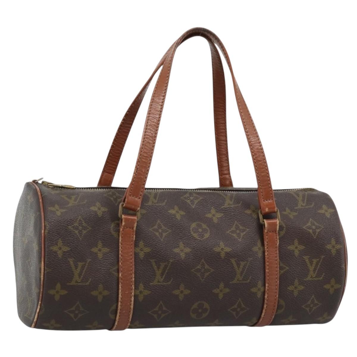 LOUIS VUITTON Monogram Papillon 30 Hand Bag M51365 LV Auth ep15170