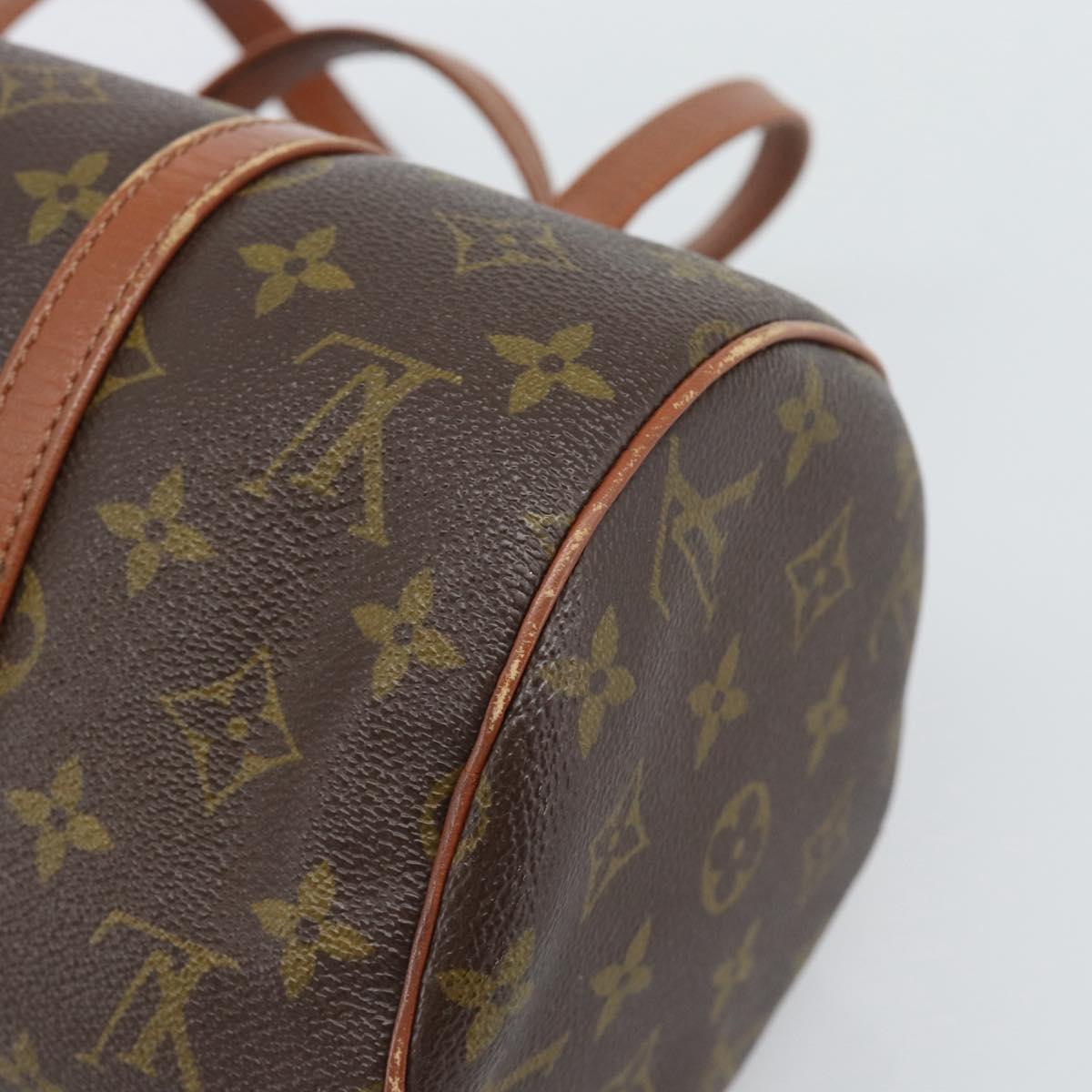 LOUIS VUITTON Monogram Papillon 30 Hand Bag M51365 LV Auth ep15170