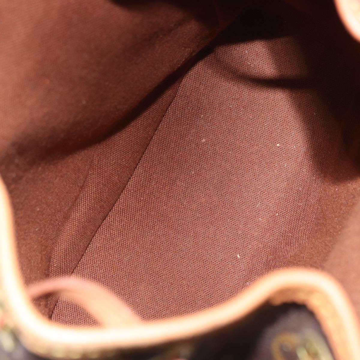 LOUIS VUITTON Monogram Montsouris PM Backpack M51137 LV Auth ep15175V