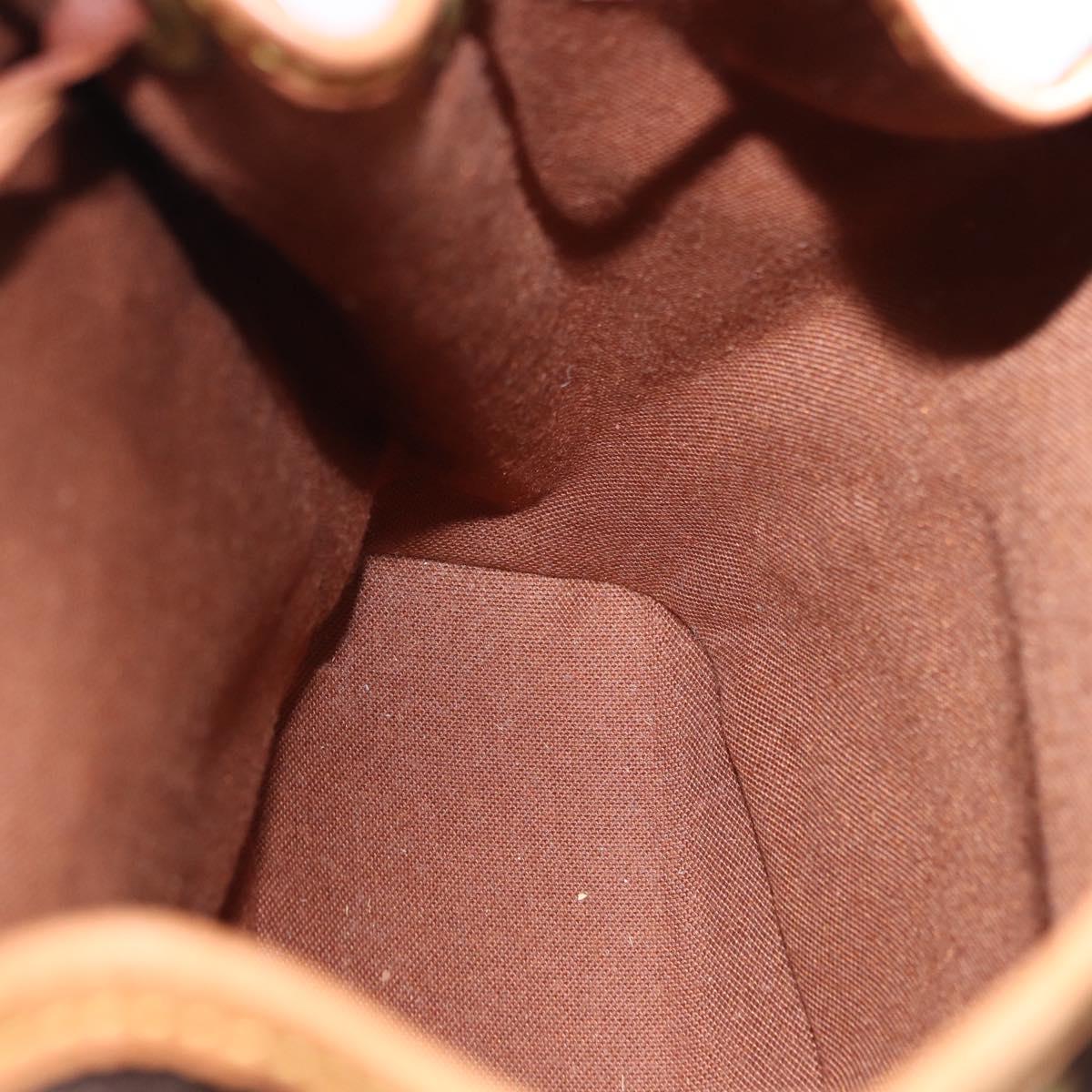 LOUIS VUITTON Monogram Montsouris PM Backpack M51137 LV Auth ep15175V