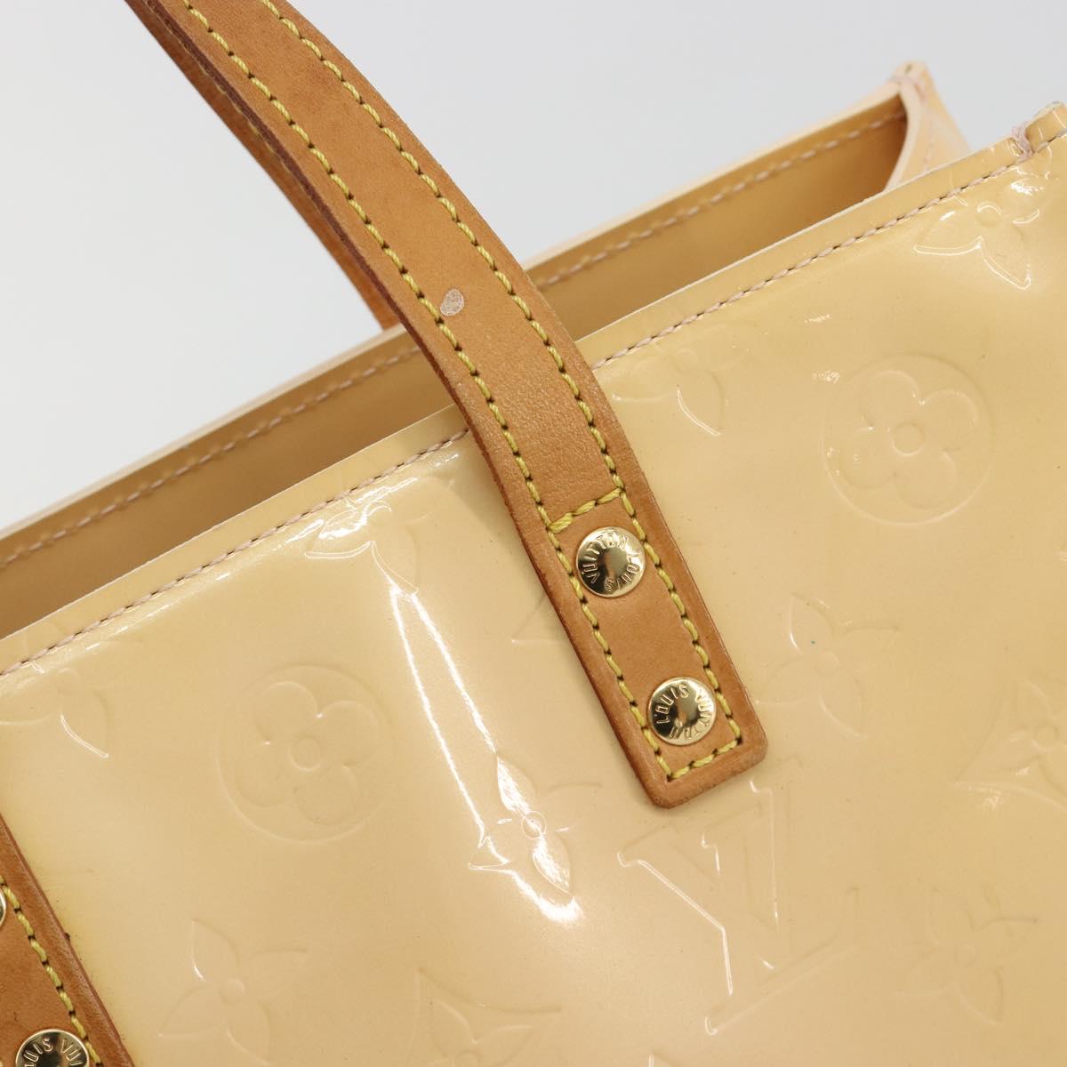 LOUIS VUITTON Monogram Vernis Reade PM Bag Marshmallow Pink M91306 Auth ep15176