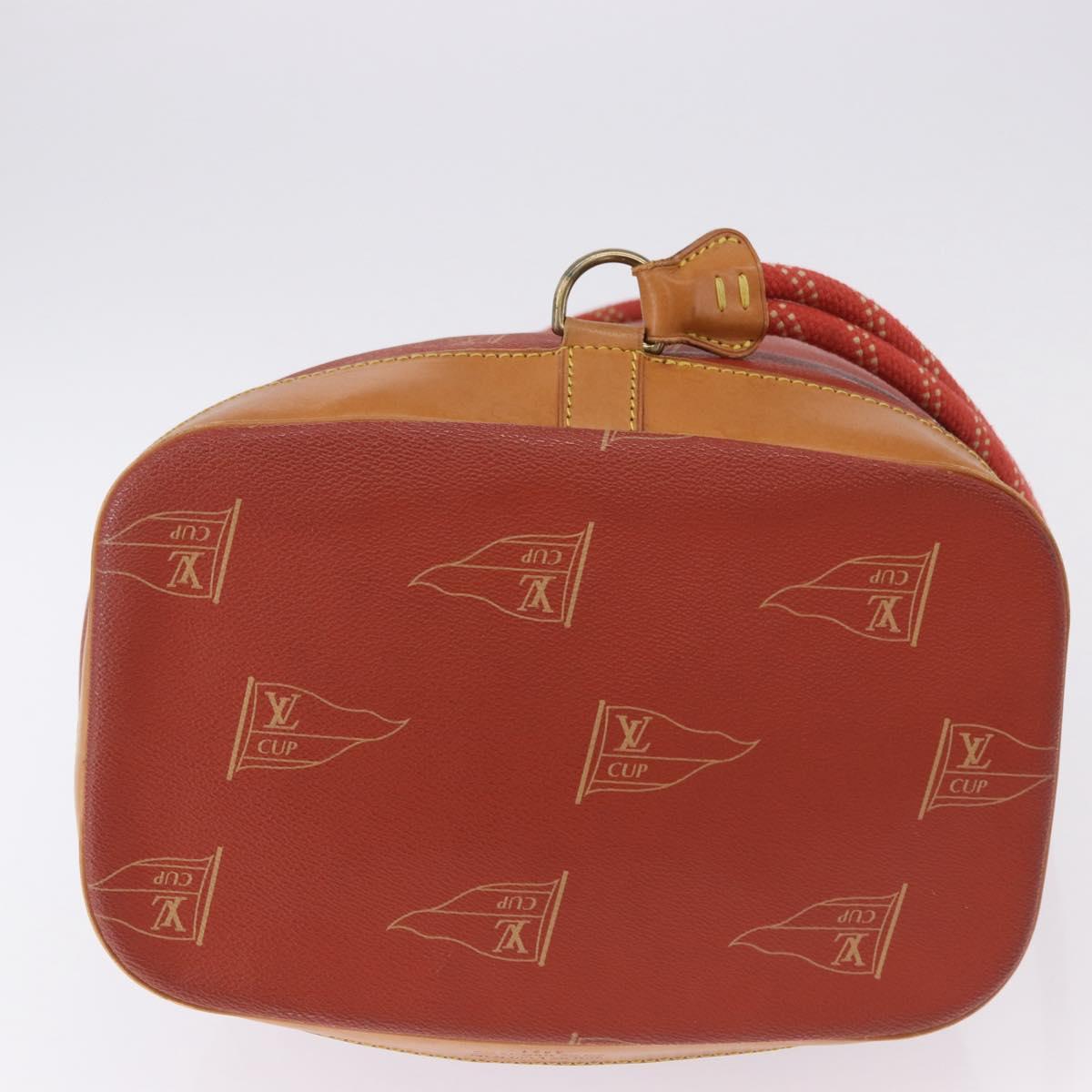LOUIS VUITTON LV Cup Saint Tropez Shoulder Bag Red M80026 LV Auth ep15178