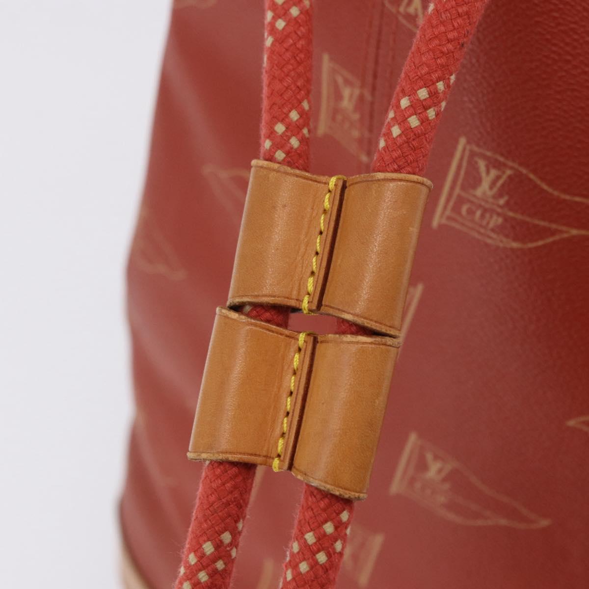 LOUIS VUITTON LV Cup Saint Tropez Shoulder Bag Red M80026 LV Auth ep15178