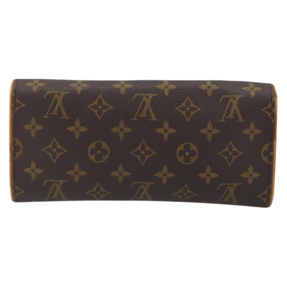 LOUIS VUITTON Monogram Pochette Twin GM Shoulder Bag M51852 LV Auth ep15180