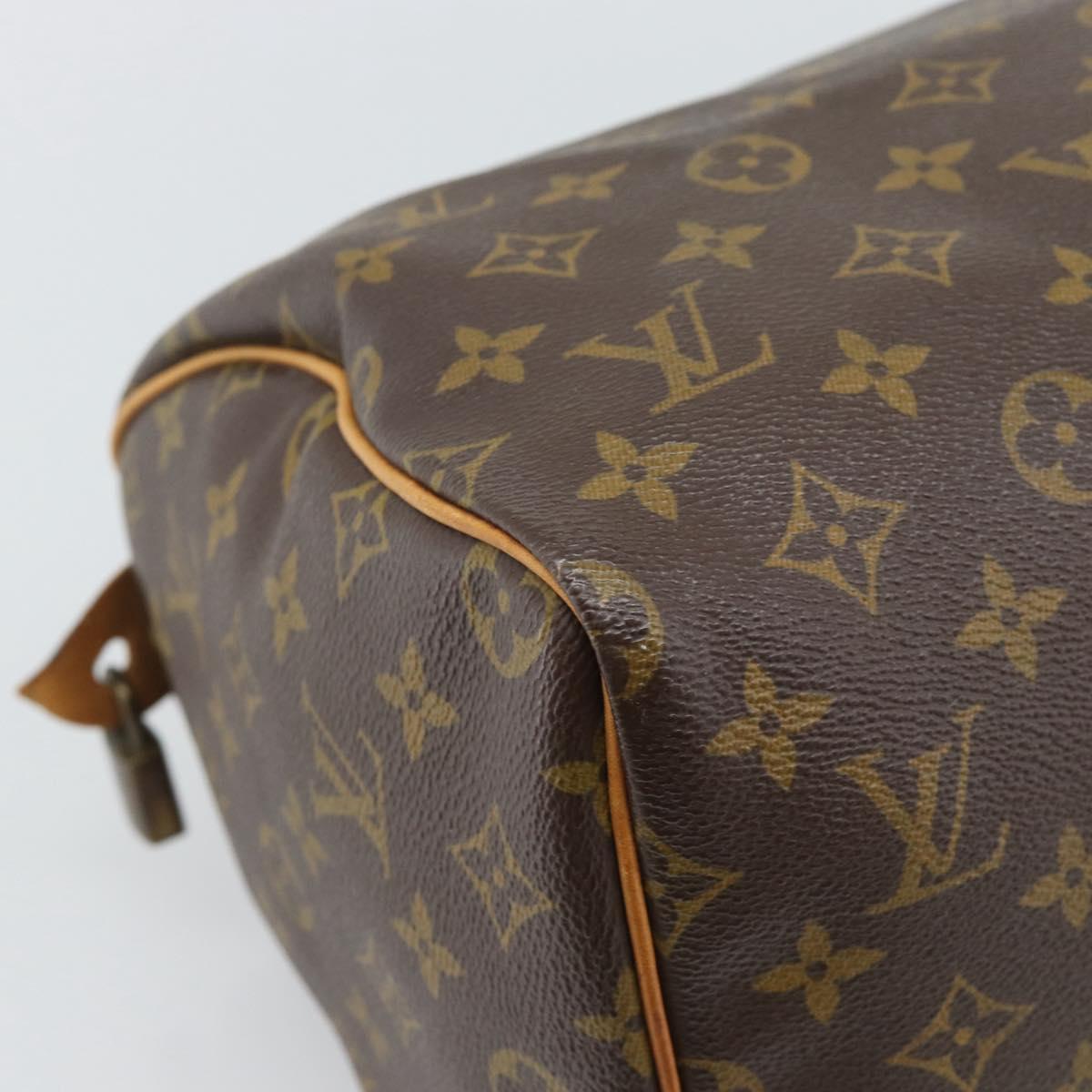 LOUIS VUITTON Monogram Speedy 30 Hand Bag M41526 LV Auth ep15187
