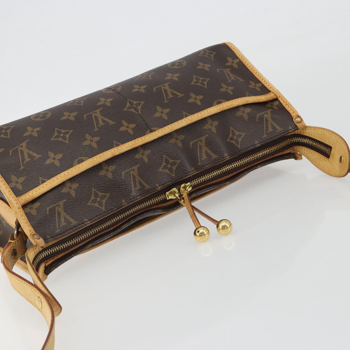 LOUIS VUITTON Monogram Popincourt Long Shoulder Bag M40008 LV Auth ep15191