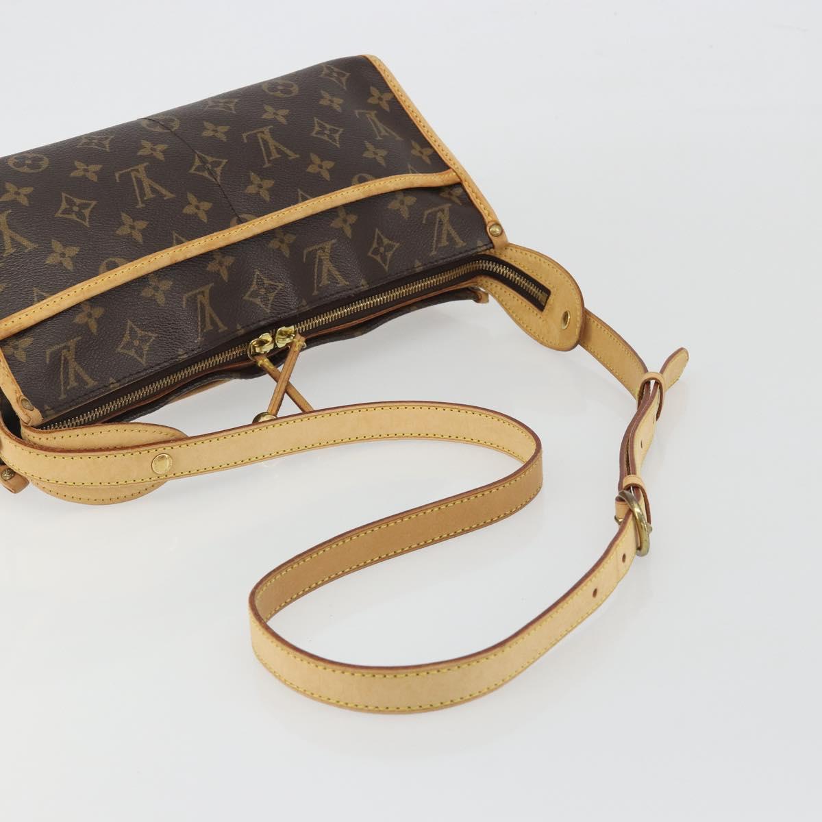 LOUIS VUITTON Monogram Popincourt Long Shoulder Bag M40008 LV Auth ep15191