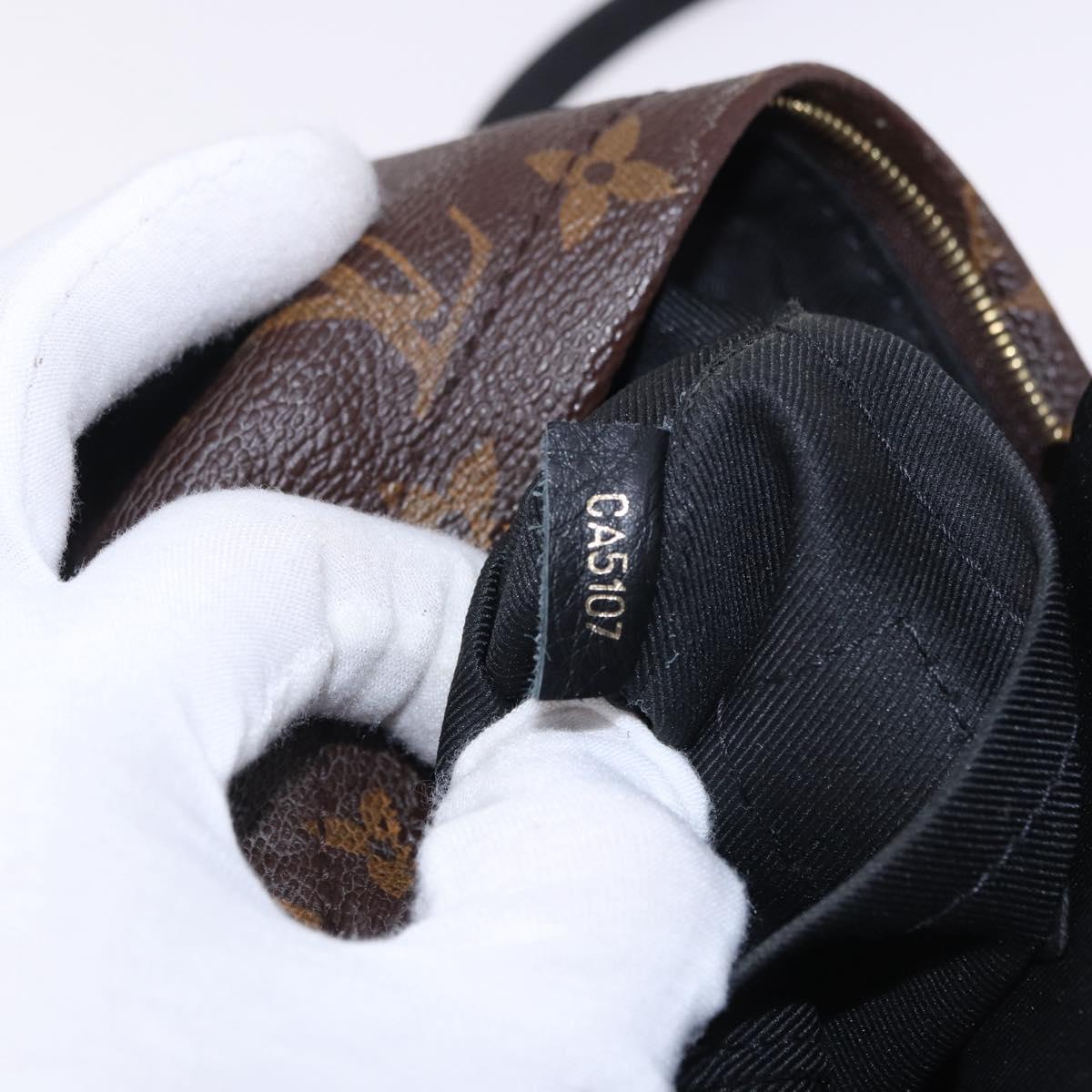 LOUIS VUITTON Monogram Palm Springs MINI Backpack M44873 LV Auth ep15194A