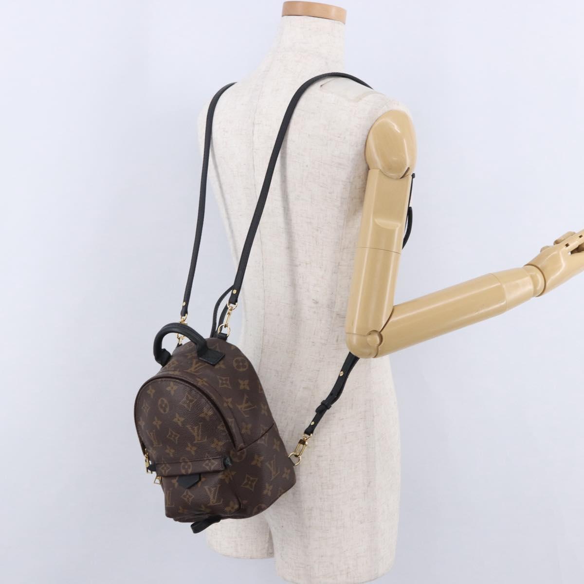 LOUIS VUITTON Monogram Palm Springs MINI Backpack M44873 LV Auth ep15194A