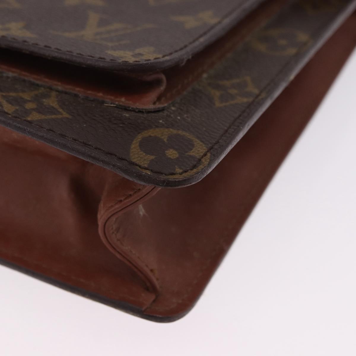 LOUIS VUITTON Monogram Monceau 26 Hand Bag 2way M51187 LV Auth ep15202