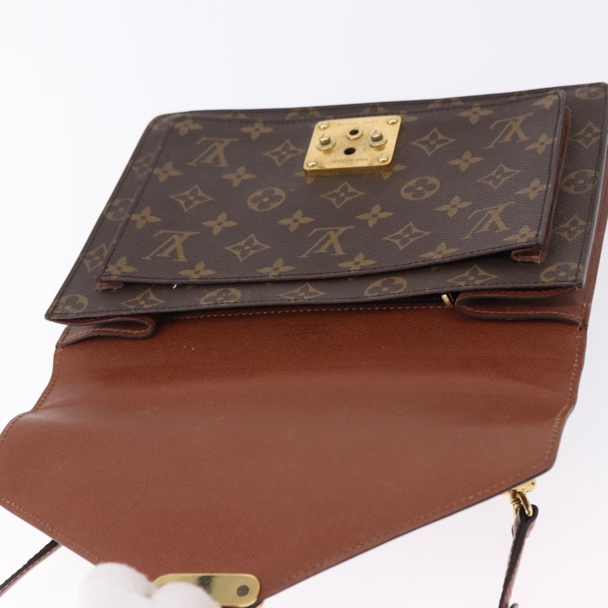 LOUIS VUITTON Monogram Monceau 26 Hand Bag 2way M51187 LV Auth ep15202