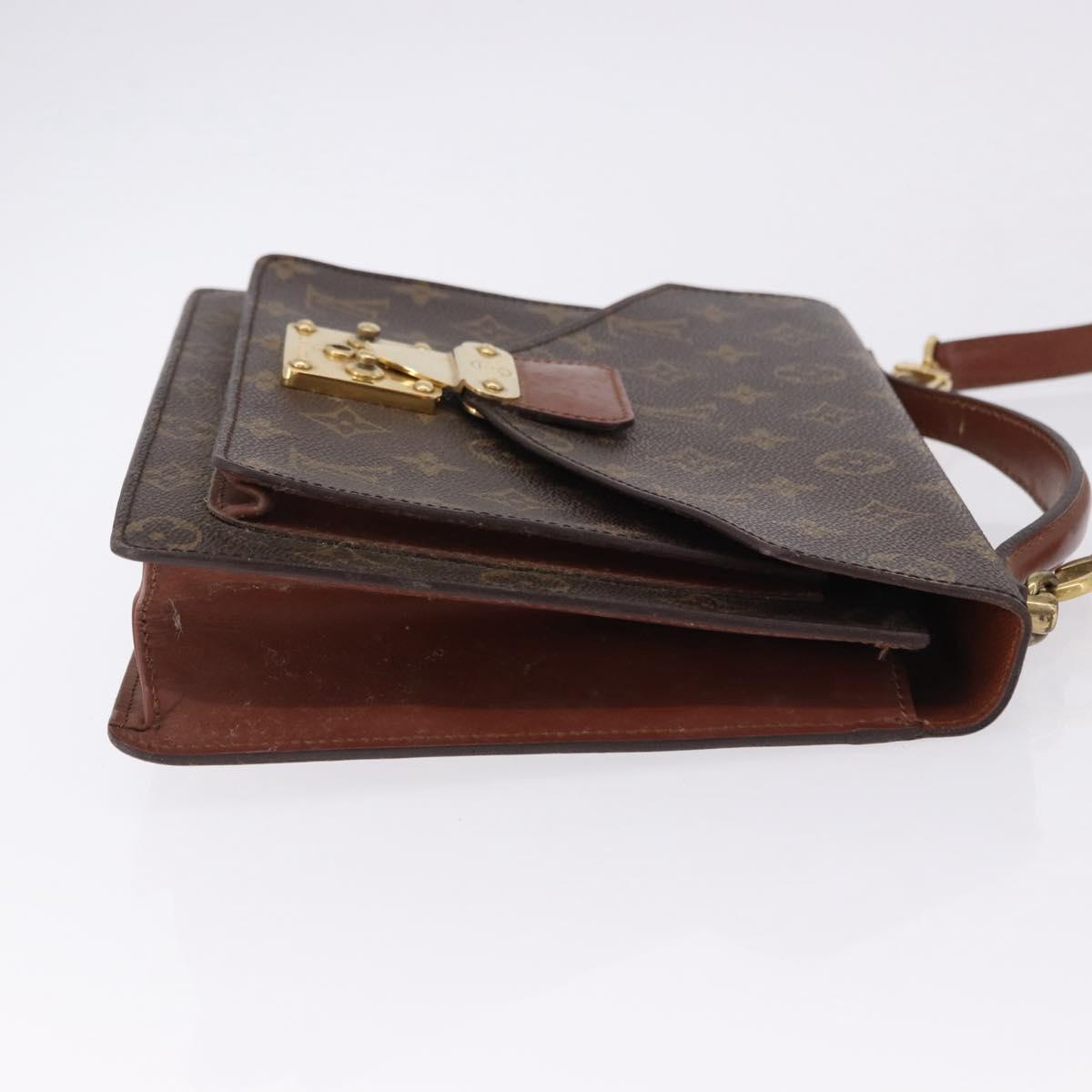 LOUIS VUITTON Monogram Monceau 26 Hand Bag 2way M51187 LV Auth ep15202