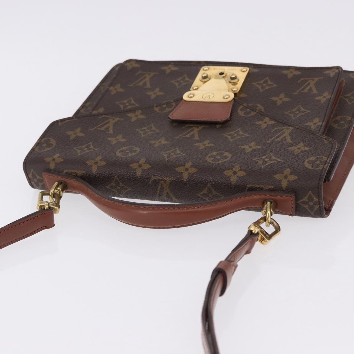 LOUIS VUITTON Monogram Monceau 26 Hand Bag 2way M51187 LV Auth ep15202
