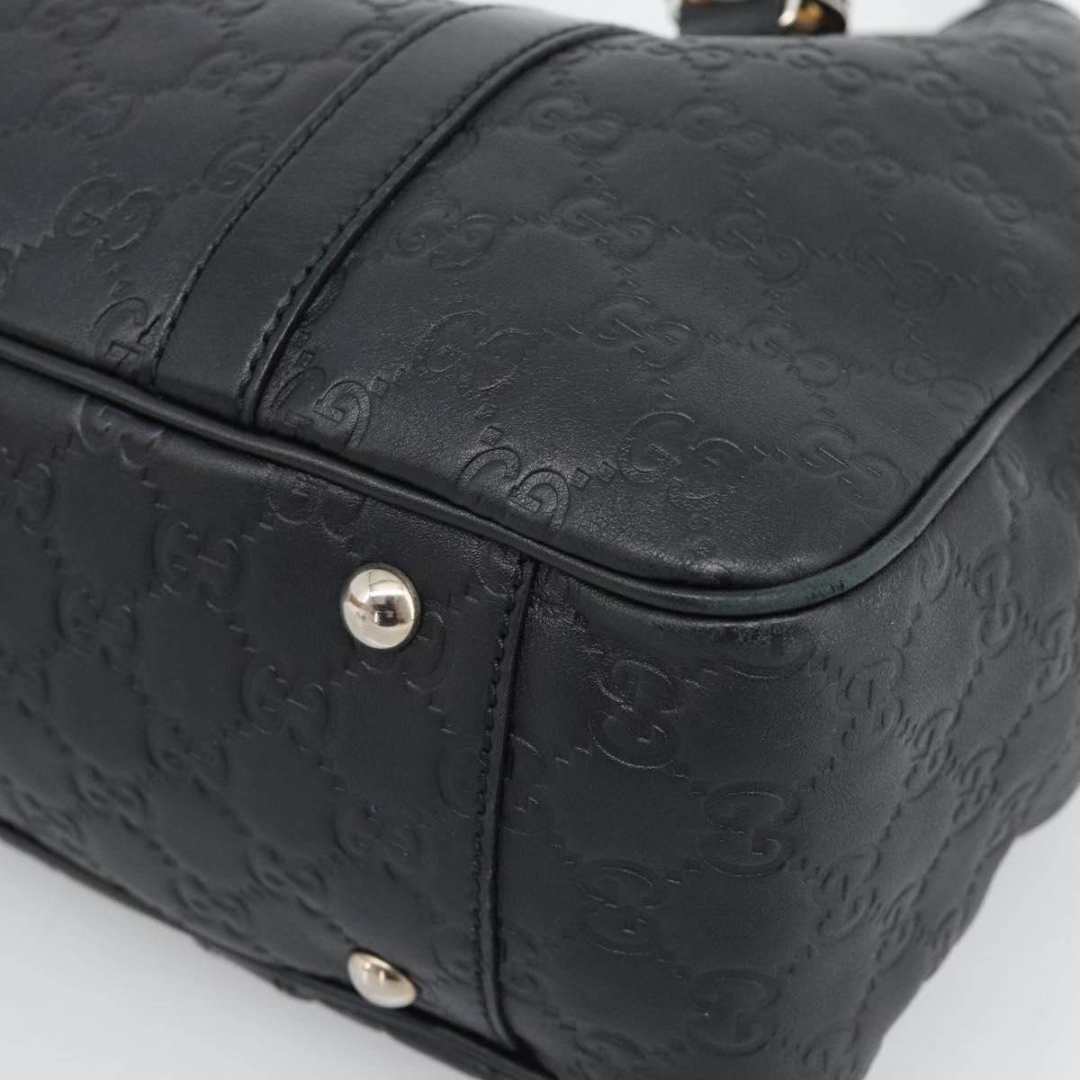 GUCCI GuccissimaGG Tote Bag Leather Black Gold 232957 Auth ep15205V