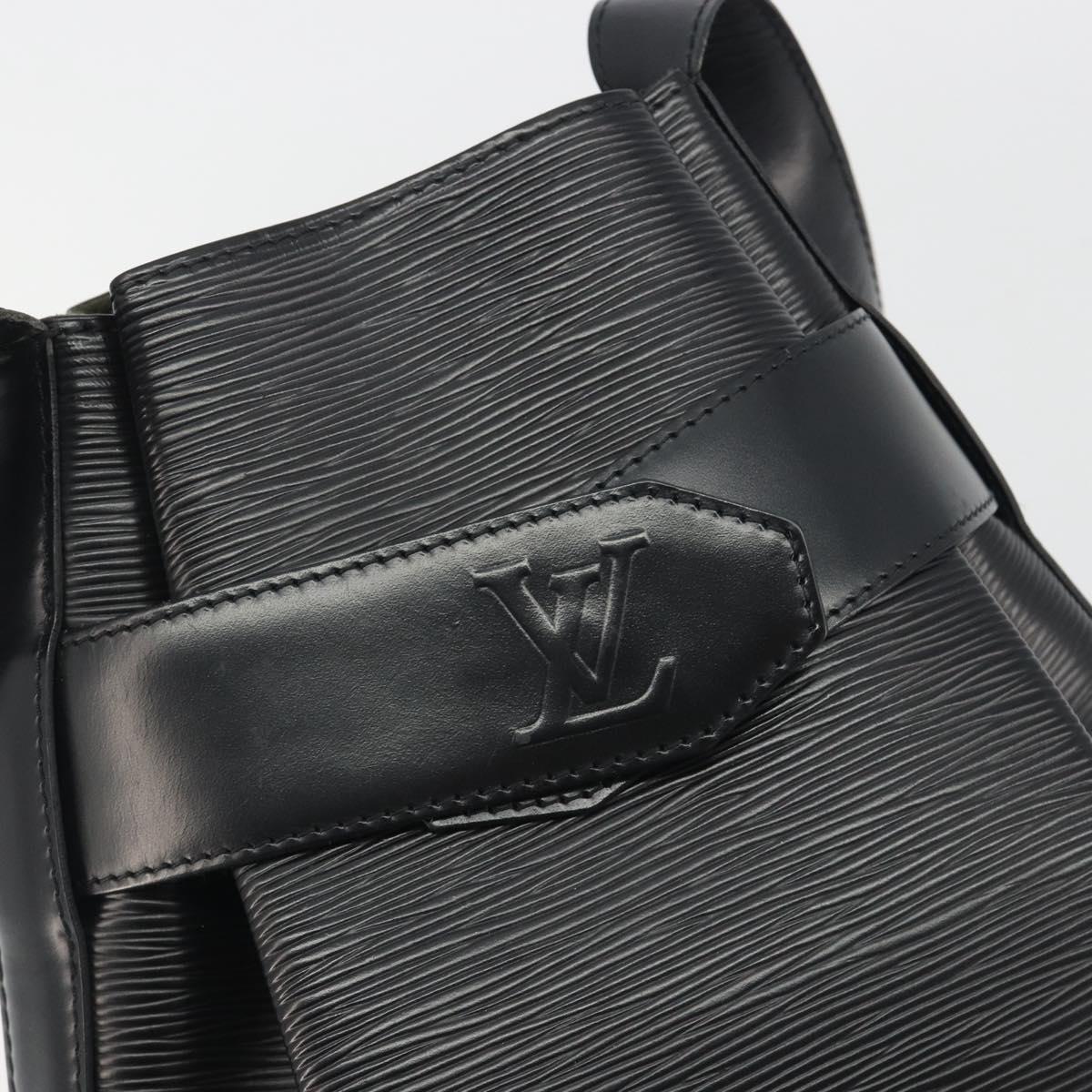 LOUIS VUITTON Epi Sac de Paul PM Shoulder Bag Black M80157 LV Auth ep15219