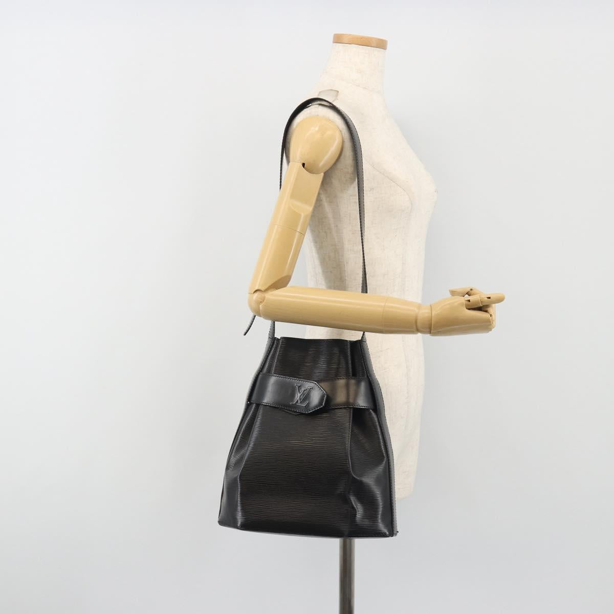 LOUIS VUITTON Epi Sac de Paul PM Shoulder Bag Black M80157 LV Auth ep15219