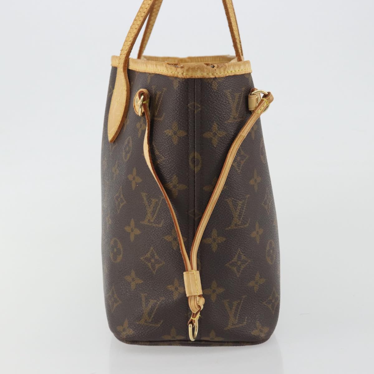 LOUIS VUITTON Monogram Neverfull PM Tote Bag M40155 LV Auth ep15233