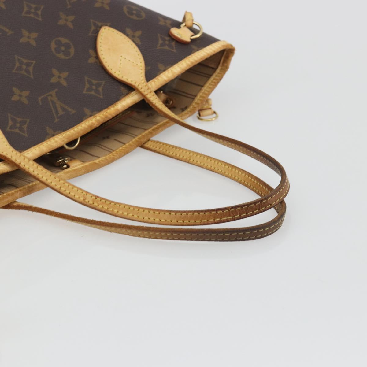 LOUIS VUITTON Monogram Neverfull PM Tote Bag M40155 LV Auth ep15233