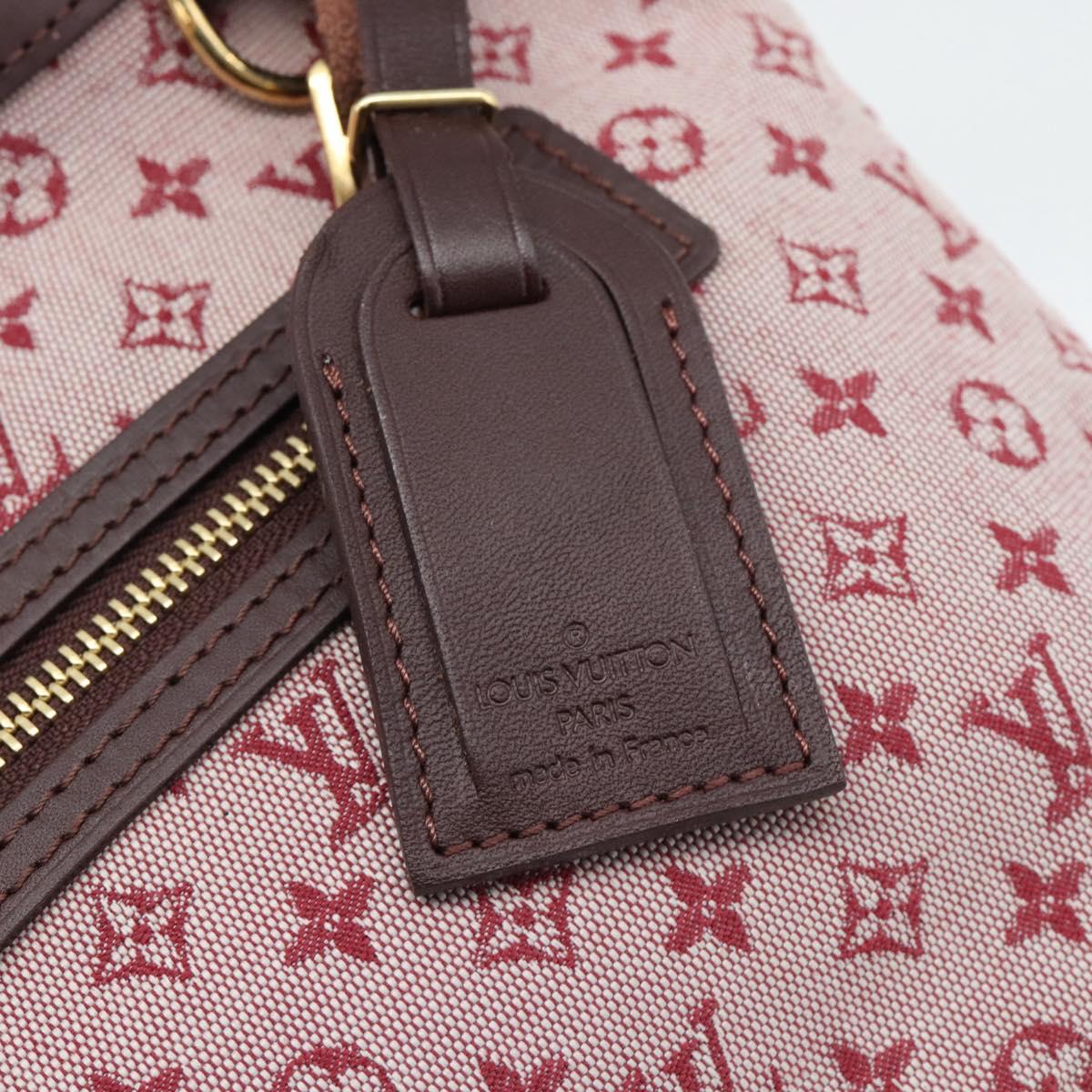 LOUIS VUITTON Monogram Mini Lucille PM Hand Bag Red M92678 LV Auth ep15236A
