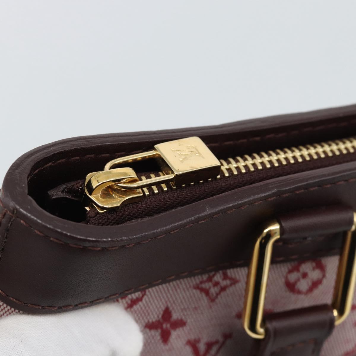 LOUIS VUITTON Monogram Mini Lucille PM Hand Bag Red M92678 LV Auth ep15236A