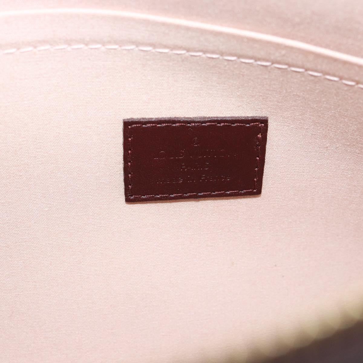 LOUIS VUITTON Monogram Mini Lucille PM Hand Bag Red M92678 LV Auth ep15236A