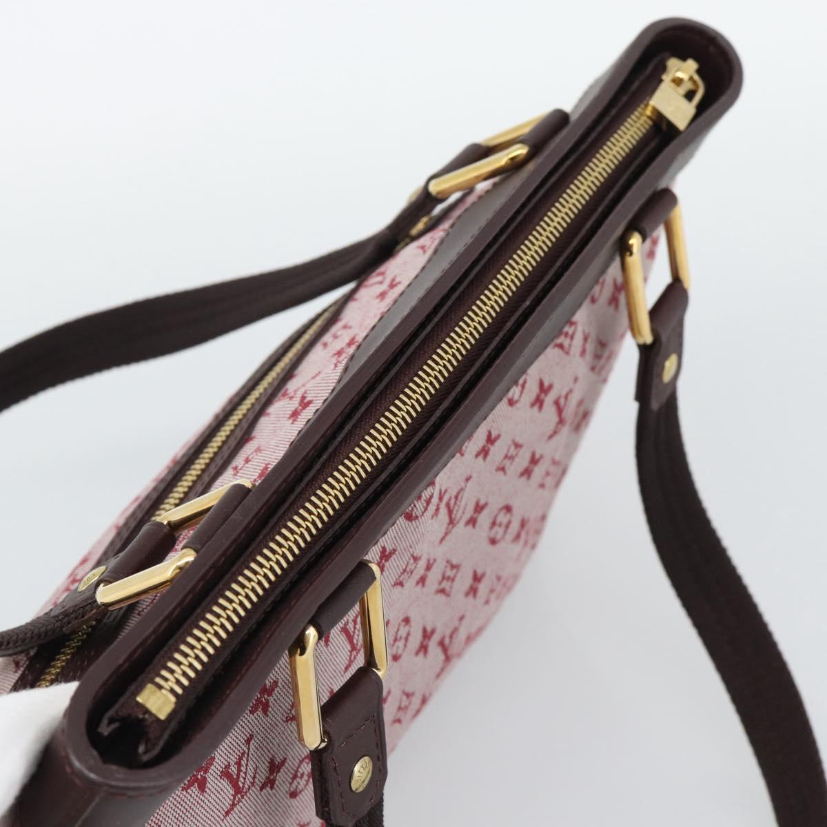 LOUIS VUITTON Monogram Mini Lucille PM Hand Bag Red M92678 LV Auth ep15236A