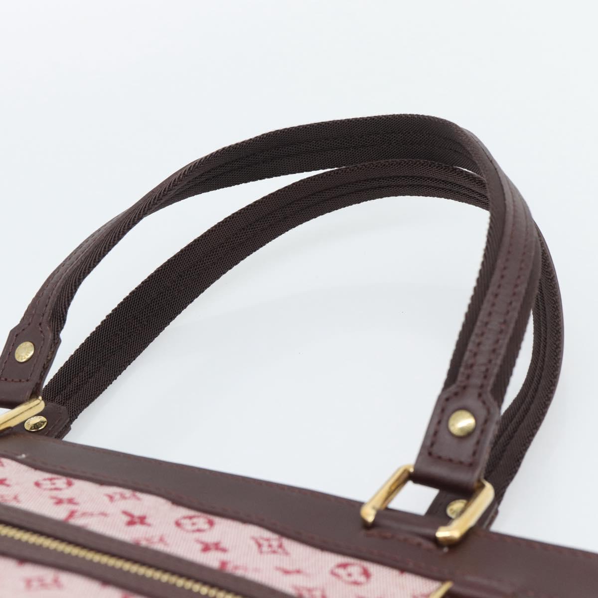 LOUIS VUITTON Monogram Mini Lucille PM Hand Bag Red M92678 LV Auth ep15236A