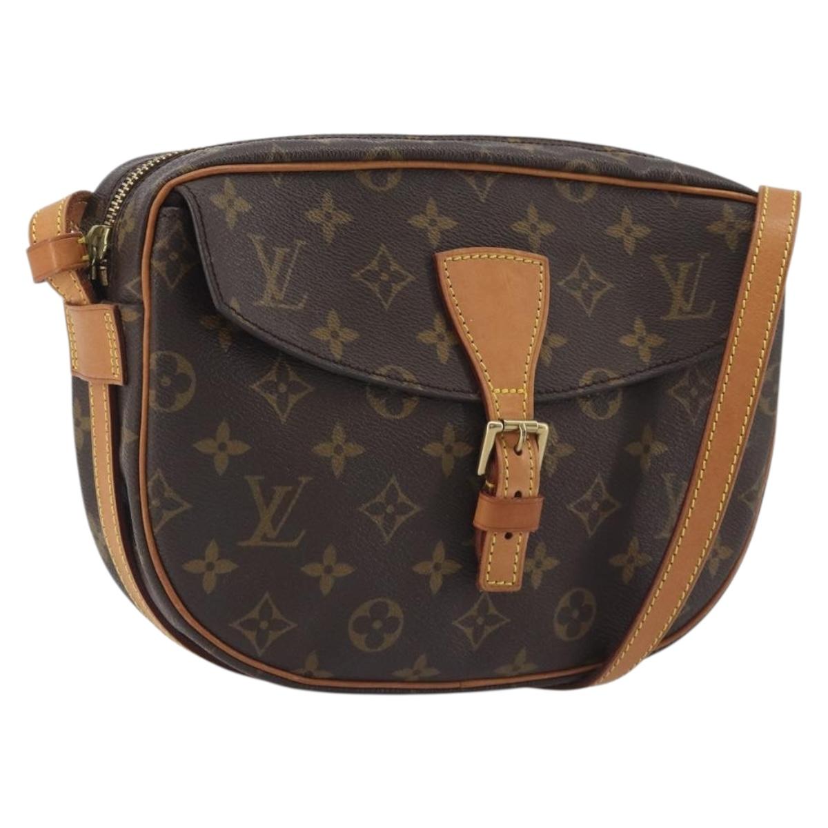 LOUIS VUITTON Monogram Jeune Fille MM Shoulder Bag M51226 LV Auth ep15238