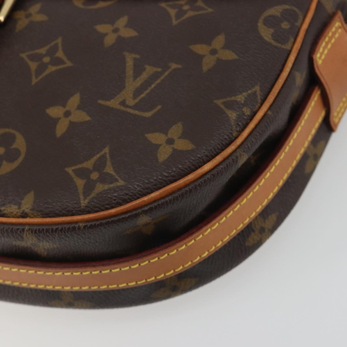 LOUIS VUITTON Monogram Jeune Fille MM Shoulder Bag M51226 LV Auth ep15238