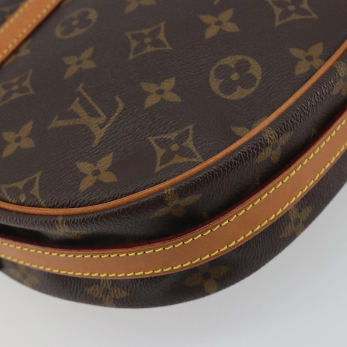 LOUIS VUITTON Monogram Jeune Fille MM Shoulder Bag M51226 LV Auth ep15238