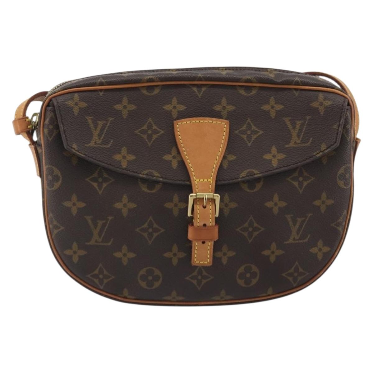 LOUIS VUITTON Monogram Jeune Fille MM Shoulder Bag M51226 LV Auth ep15238