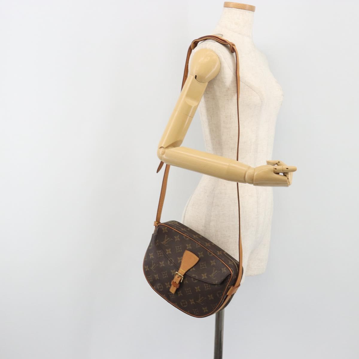 LOUIS VUITTON Monogram Jeune Fille MM Shoulder Bag M51226 LV Auth ep15238