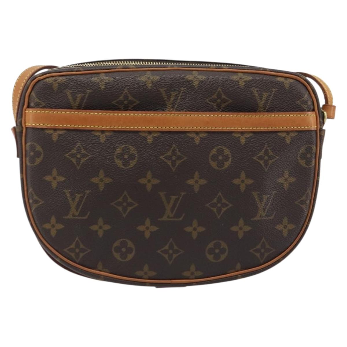 LOUIS VUITTON Monogram Jeune Fille MM Shoulder Bag M51226 LV Auth ep15238
