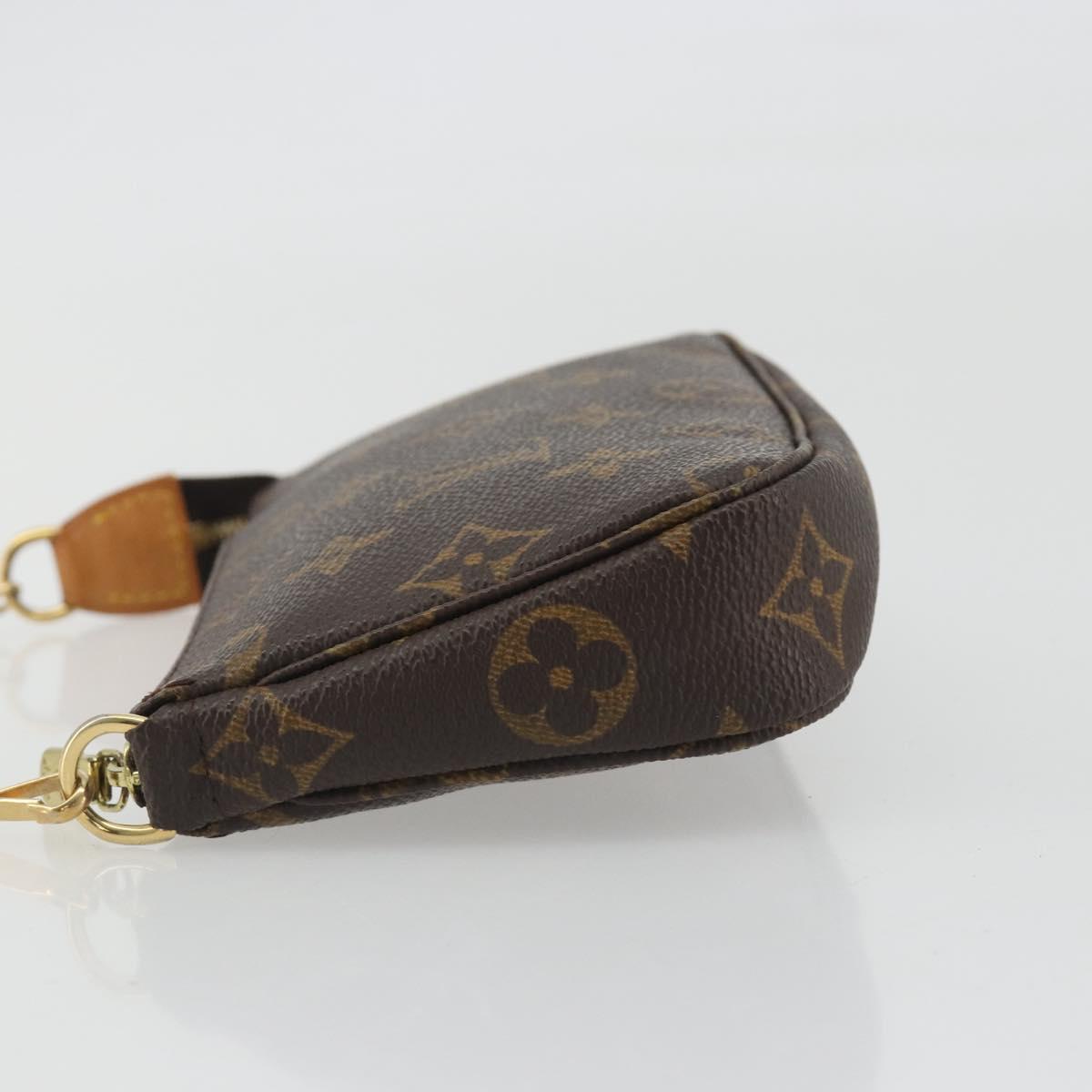 LOUIS VUITTON Monogram Mini Pochette Accessoires Pouch M58009 LV Auth ep15240A