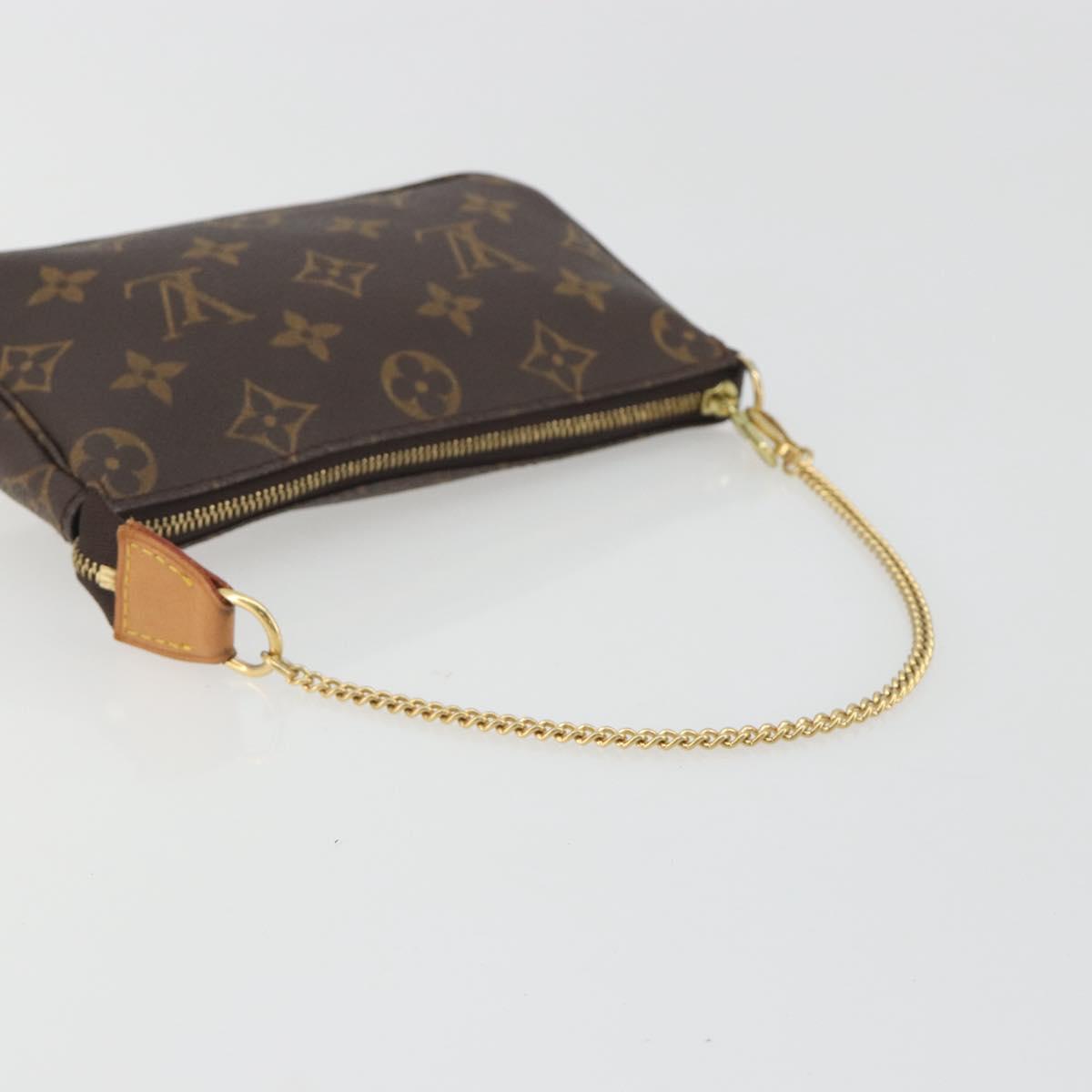 LOUIS VUITTON Monogram Mini Pochette Accessoires Pouch M58009 LV Auth ep15240A