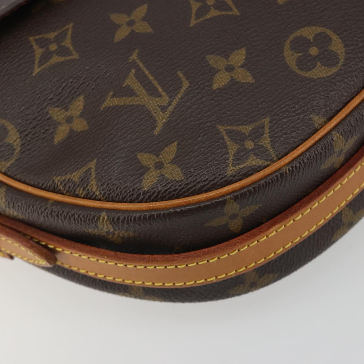 LOUIS VUITTON Monogram Jeune Fille MM Shoulder Bag M51226 LV Auth ep15242