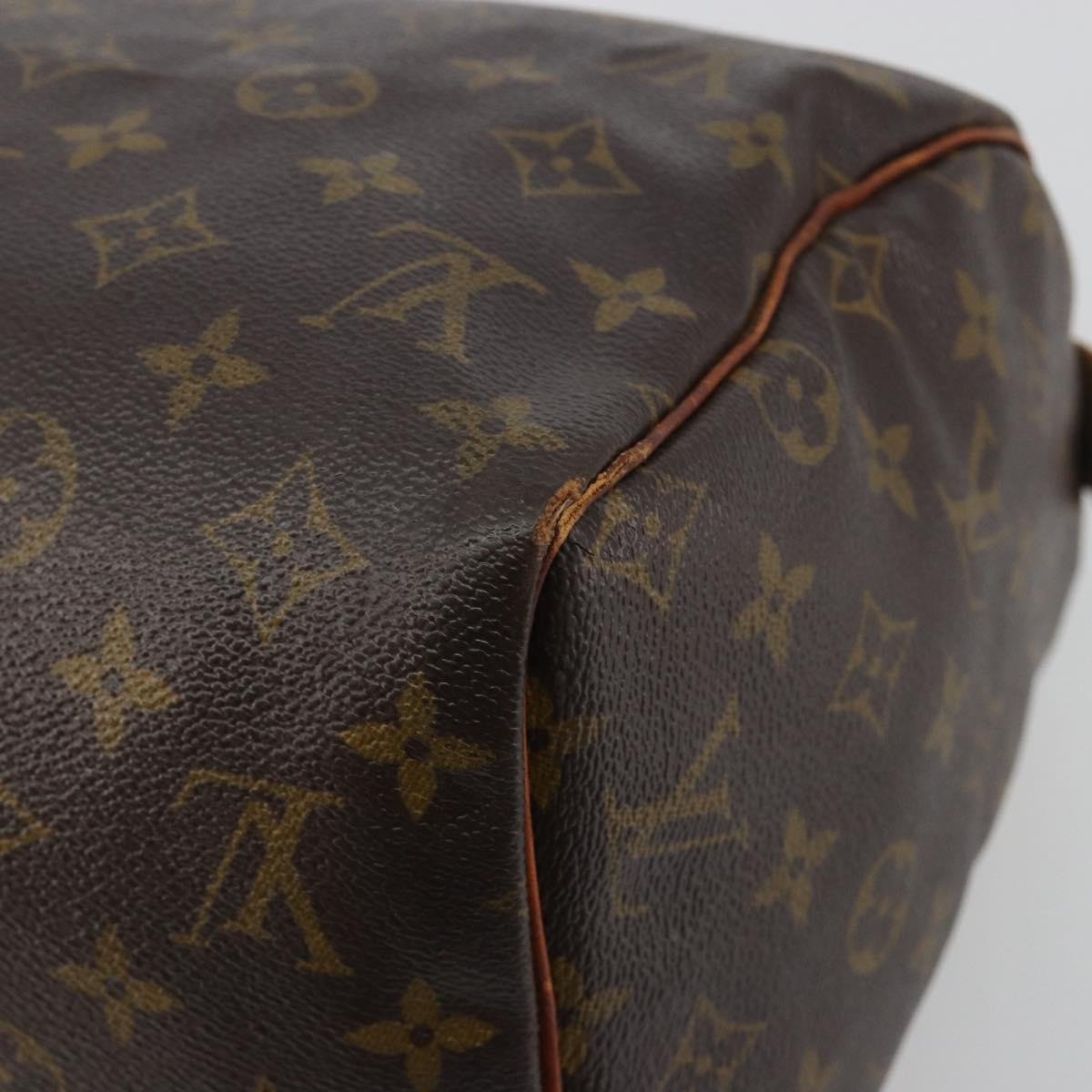 LOUIS VUITTON Monogram Speedy 30 Hand Bag M41526 LV Auth ep15249