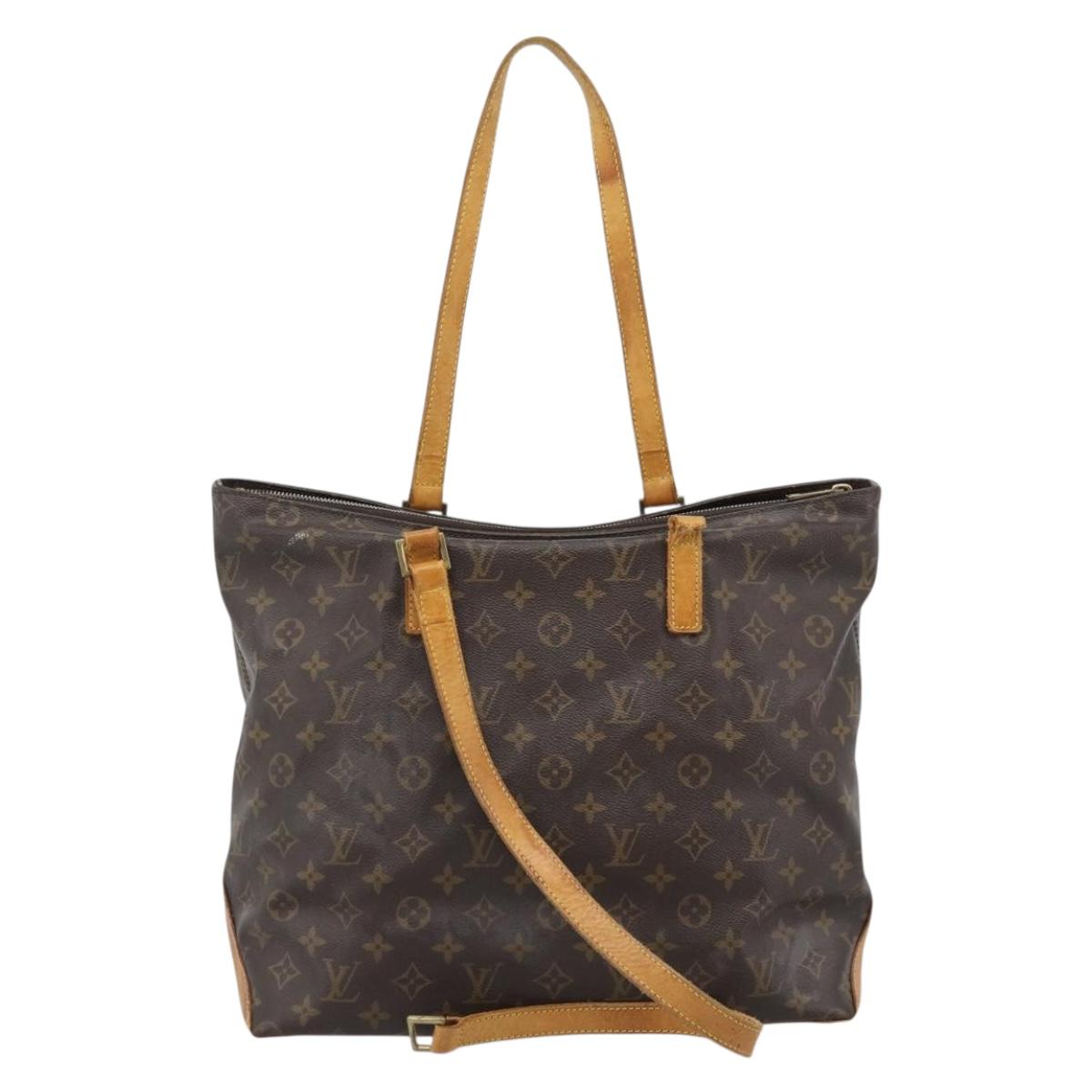LOUIS VUITTON Monogram Cabas Mezzo Tote Bag M51151 LV Auth ep15251