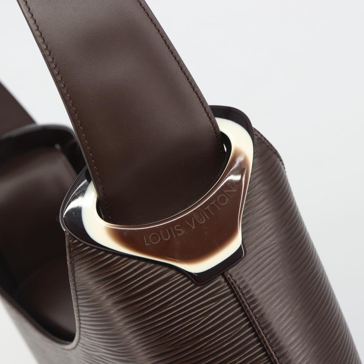 LOUIS VUITTON Epi Verseau Shoulder Bag Brown Mocha M5281D LV Auth ep15261V