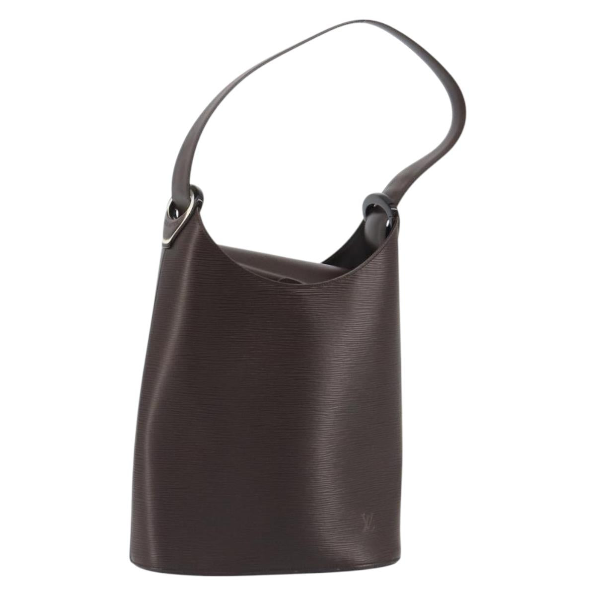 LOUIS VUITTON Epi Verseau Shoulder Bag Brown Mocha M5281D LV Auth ep15261V