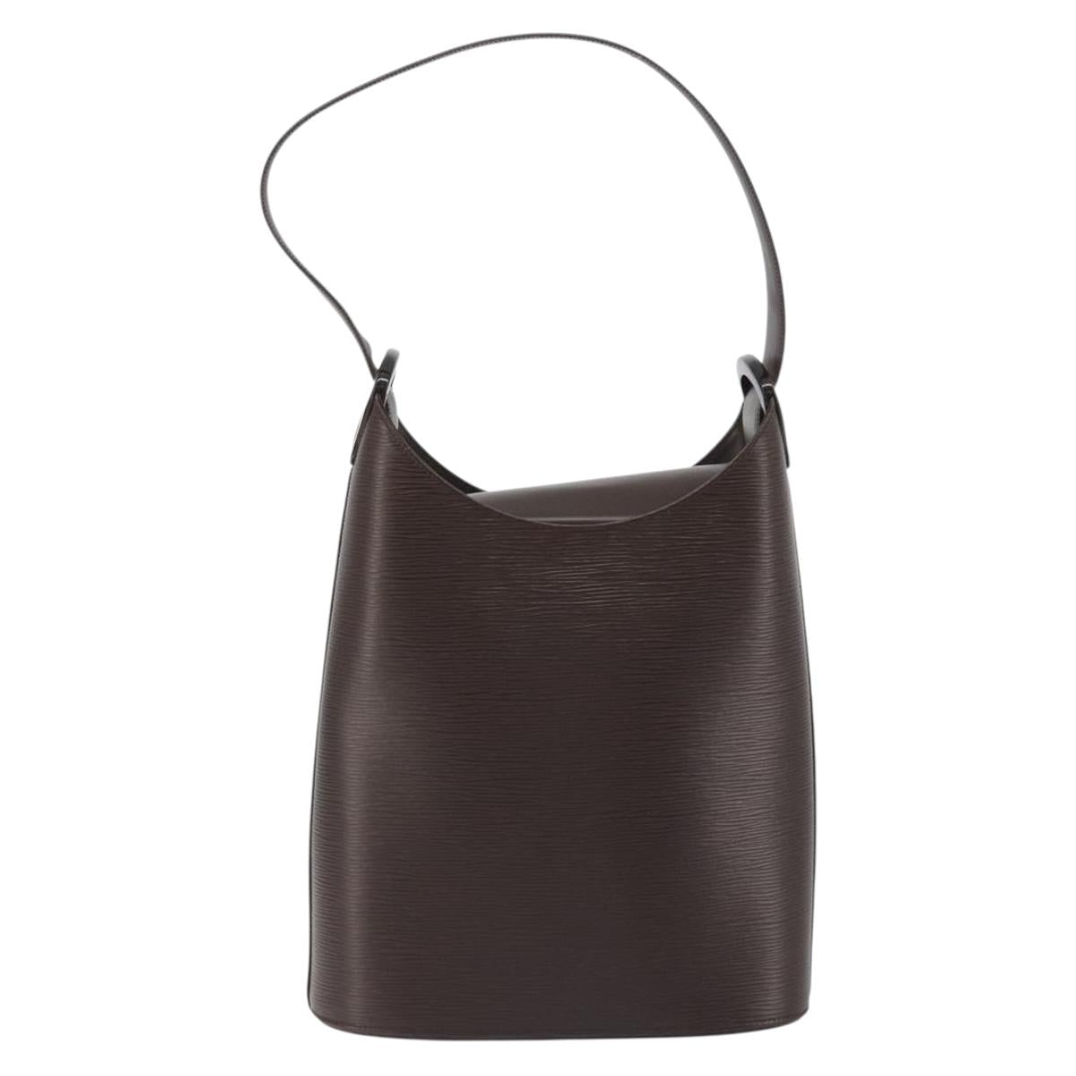 LOUIS VUITTON Epi Verseau Shoulder Bag Brown Mocha M5281D LV Auth ep15261V