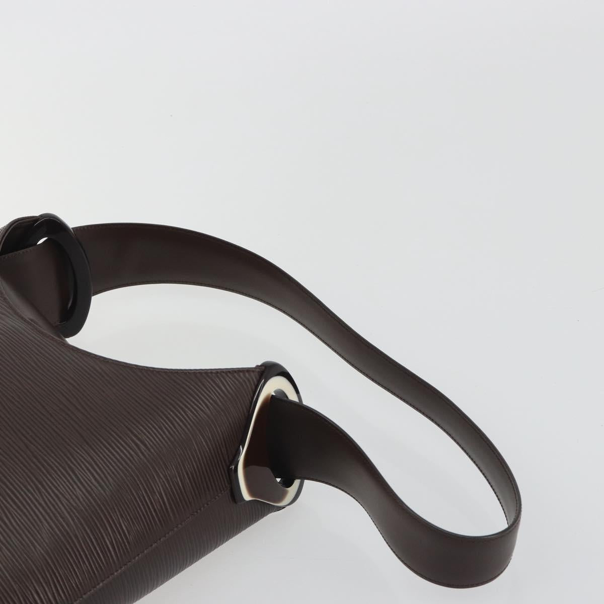 LOUIS VUITTON Epi Verseau Shoulder Bag Brown Mocha M5281D LV Auth ep15261V