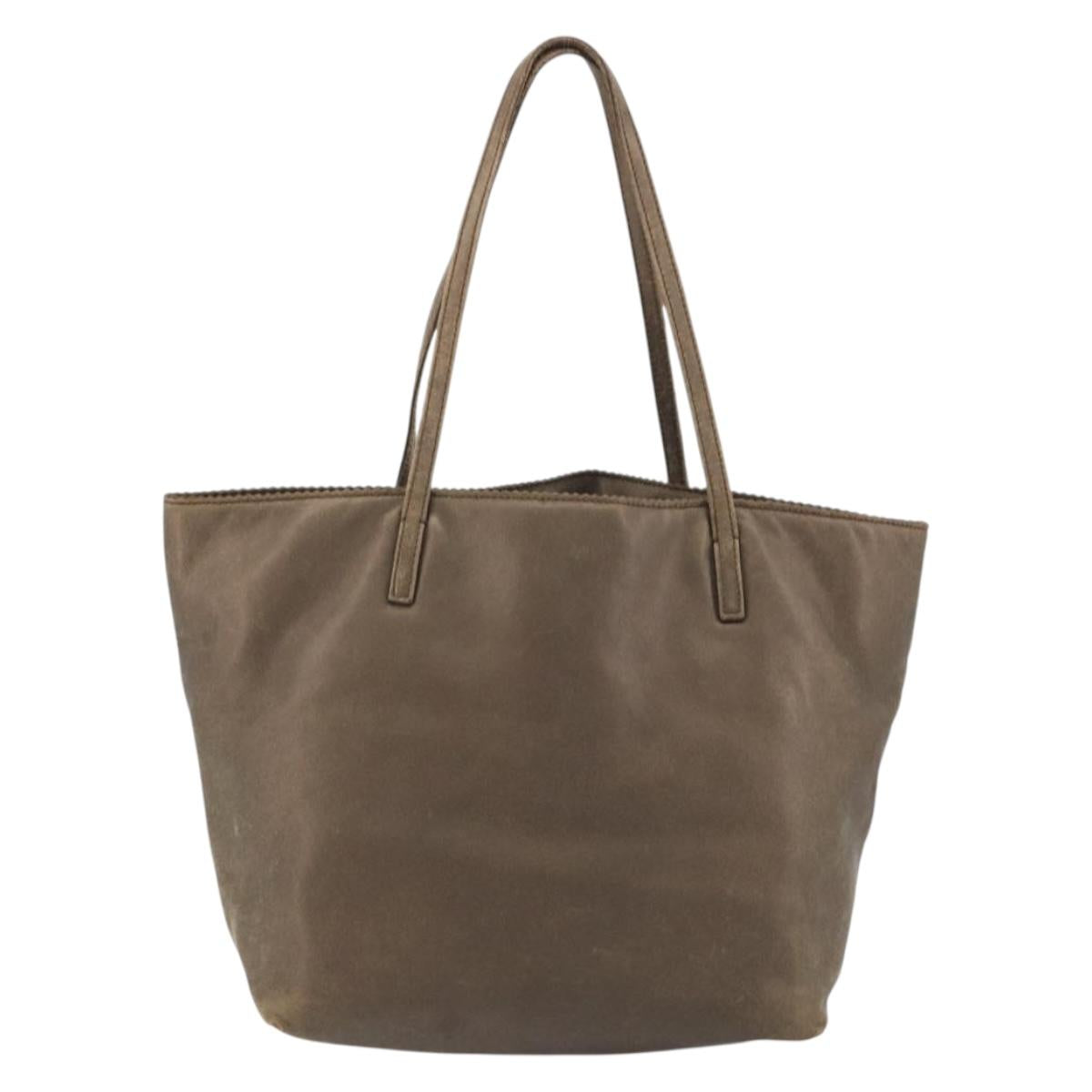 LOEWE Tote Bag Leather Brown Auth ep15264