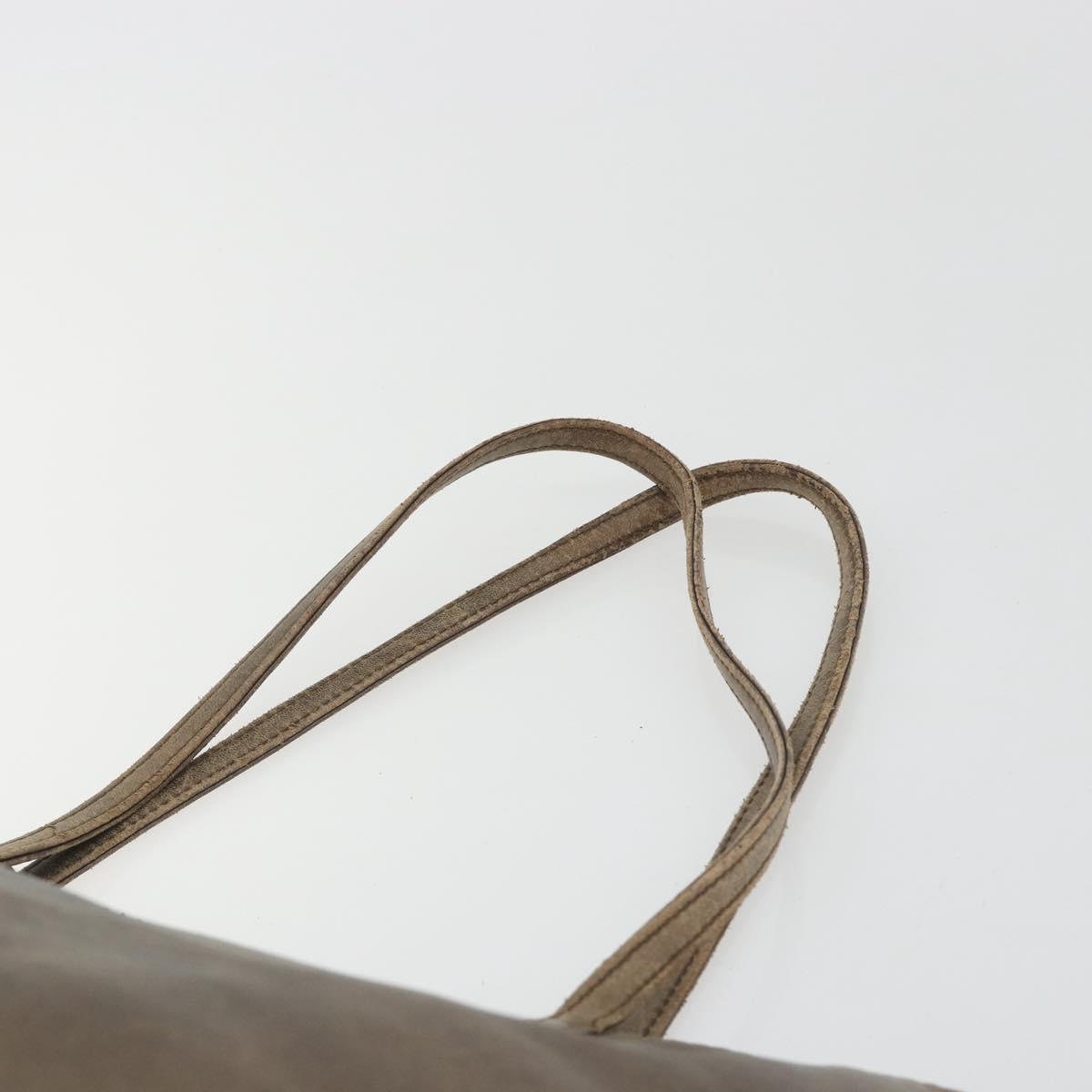 LOEWE Tote Bag Leather Brown Auth ep15264